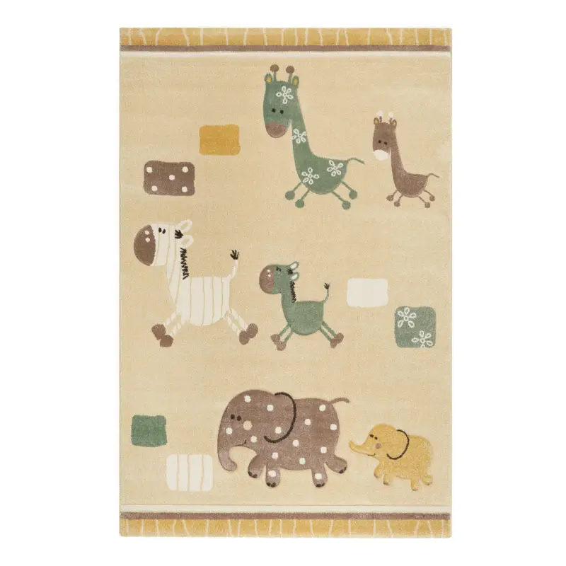 Kinderteppich Lucky Zoo