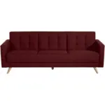 XXXLutz Lauterach - Ihr Möbelhaus bei Bregenz Dreisitzer-Sofa in Flachgewebe Rot