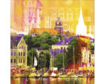 Hornbach Glasbild Flensburg III 50x50 cm