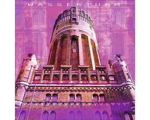 Glasbild Lüneburg IV 20x20 cm