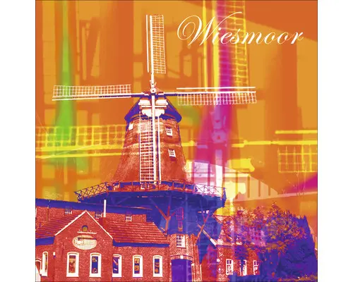 Glasbild Wiesmoor VII 20x20 cm