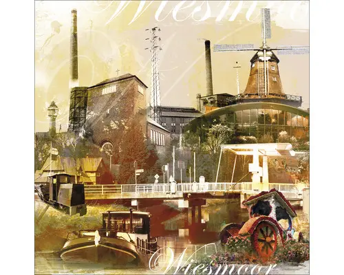 Glasbild Wiesmoor X 20x20 cm