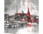 Hornbach Glasbild Flensburg IX 50x50 cm