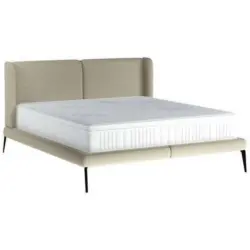 Polsterbett 180/200 cm in Cognac