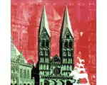 Hornbach Glasbild Bremen I 30x30 cm