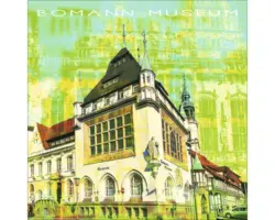 Glasbild Celle II 20x20 cm