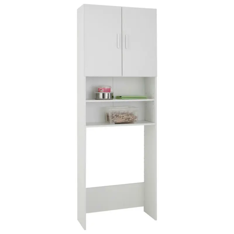 Waschmaschinenschrank in Weiß
