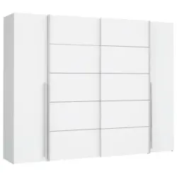 Kleiderschrank in Weiß