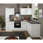 XXXLutz Lauterach - Ihr M&ouml;belhaus bei Bregenz Eckk&uuml;che 250/175 cm in Wei&szlig; Hochglanz