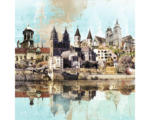 Hornbach Glasbild Magdeburg I 30x30 cm