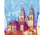 Hornbach Glasbild Magdeburg VII 50x50 cm