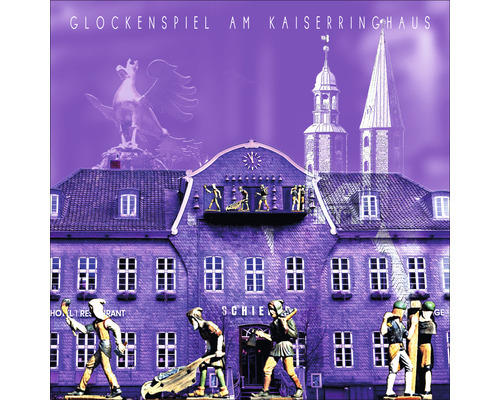 Glasbild Goslar IX 50x50 cm