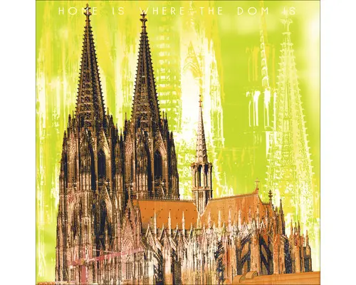 Glasbild Köln XVI 30x30 cm