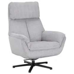 Relaxsessel in Textil Grau