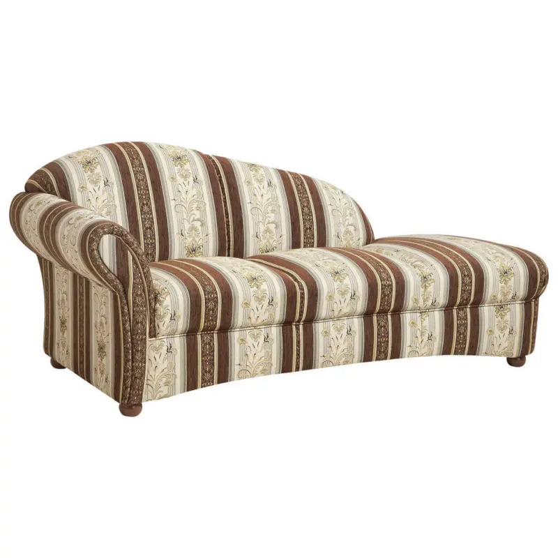 R&eacute;camiere in Chenille Braun, Beige