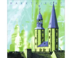 Glasbild Goslar VI 50x50 cm