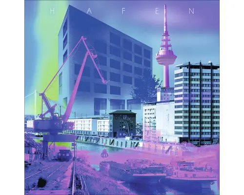 Glasbild Mannheim II 30x30 cm