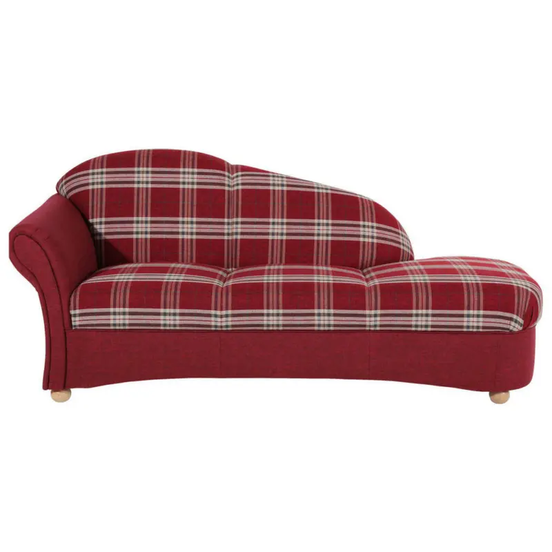 R&eacute;camiere in Flachgewebe Braun