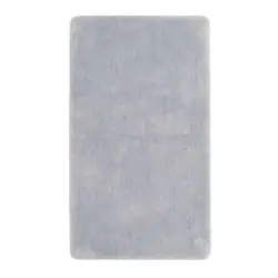 Badteppich 60/100 cm Hellgrau