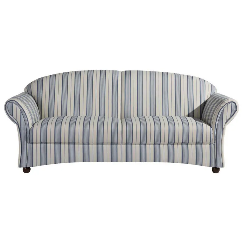 2,5-Sitzer in Flachgewebe Blau, Beige