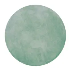 Badteppich 90 cm Mintgrün