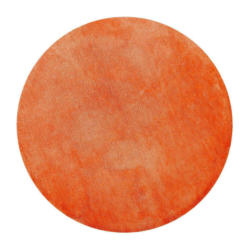 Badteppich 90 cm Orange