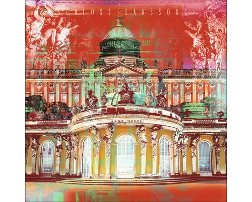 Glasbild Potsdam II 50x50 cm
