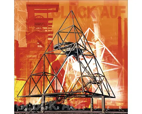 Glasbild Bottrop VIII 20x20 cm