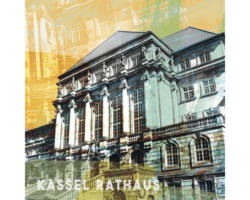 Glasbild Kassel V 50x50 cm