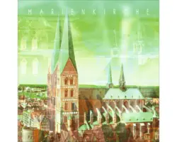 Glasbild Lübeck XI 20x20 cm