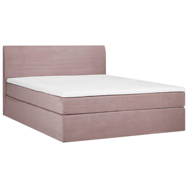 Boxspringbett 140/200 cm in Rosa