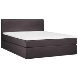 Boxspringbett 160/200 cm in Mokka