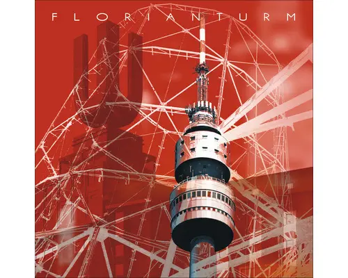 Glasbild Dortmund III 50x50 cm