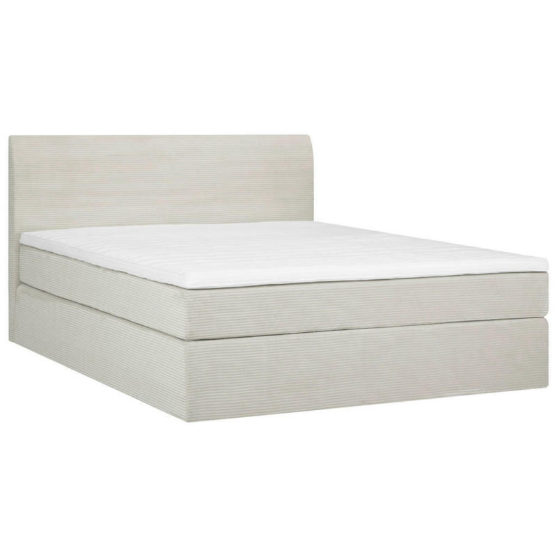 Boxspringbett 160/200 cm in Weiß