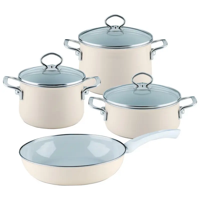 Kochtopfset Avorio 7-teilig