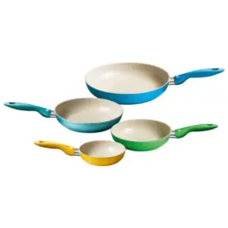 Pfannenset 4- Teilig Metall 4-teilig