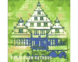 Glasbild Paderborn VI 20x20 cm
