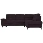 XXXLutz Lauterach - Ihr Möbelhaus bei Bregenz Ecksofa in Flachgewebe Aubergine, Dunkelbraun
