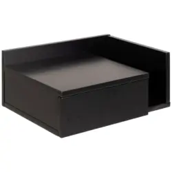 Nachtkästchen in Schwarz