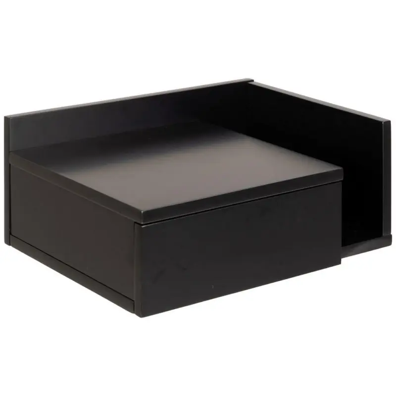 Nachtkästchen in Schwarz