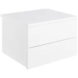 Nachtkästchen in Weiß