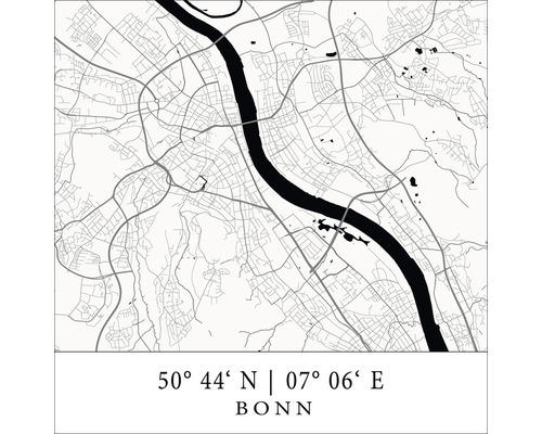 Glasbild Bonn VII 50x50 cm