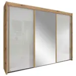 XXXLutz Lauterach - Ihr Möbelhaus bei Bregenz Schwebetürenschrank in Weiß, Eiche Artisan