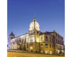 Glasbild Wuppertal XXII 20x20 cm