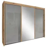 XXXLutz Lauterach - Ihr Möbelhaus bei Bregenz Schwebetürenschrank in Grau, Eiche Artisan