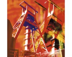 Glasbild Bochum VI 20x20 cm