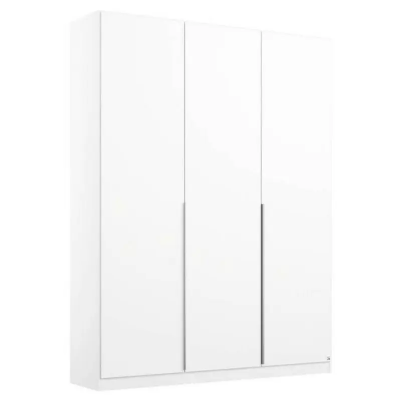 Drehtürenschrank in Weiß