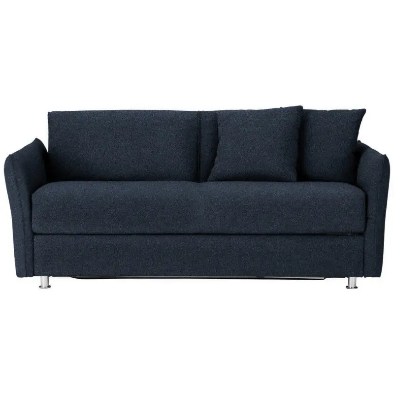 Schlafsofa in Flachgewebe Dunkelblau