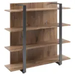 XXXLutz Lauterach - Ihr M&ouml;belhaus bei Bregenz Regal 140/133/37,2 cm Anthrazit, Eichefarben