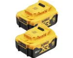 Hornbach Akku Set 18 V/ 2 x 5 Ah DeWalt DCB184P2-XJ